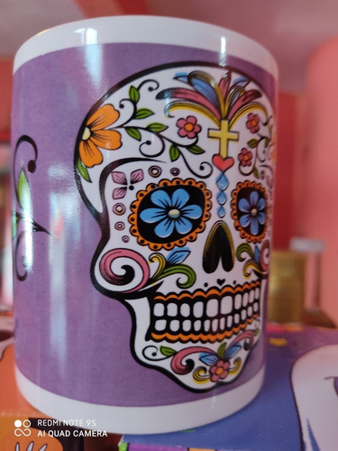 Tazas Día De Muertos - Halloween 