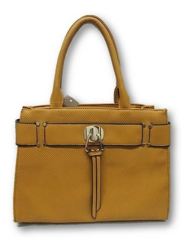 Imagen 1 de 6 de Bolso De Dama Estampado Lineas Colgante Con Correa