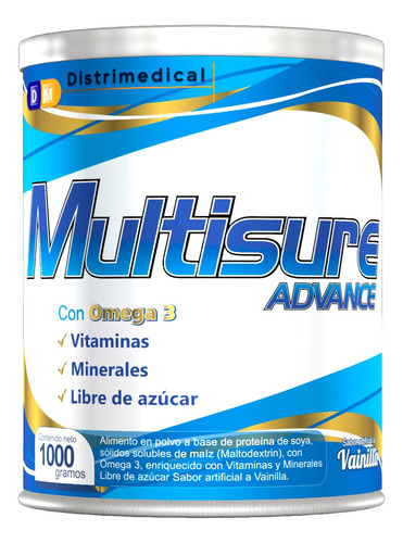 Multisure Advance Con Omega 3 - g a $80