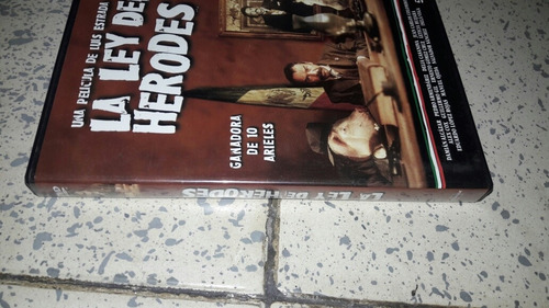 Pelicula La Ley De Herodes En Dvd De Luis Estrada Original (Usado)