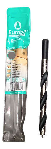 Mecha Broca Helicoidal 6 Mm Para Madera 6 15/64 Eurobit