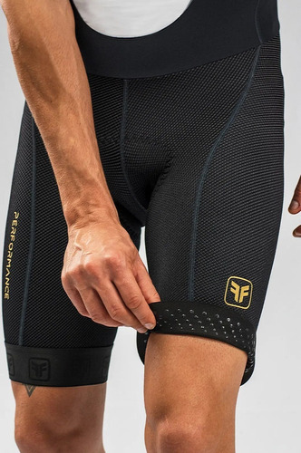 Bretelle Ciclismo Masculino Free Force Performance Preto