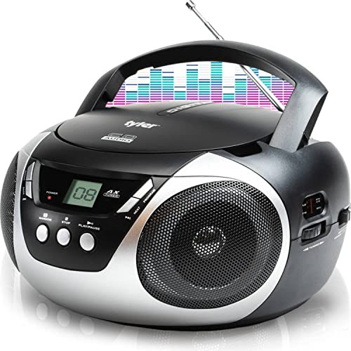 Tirador Portátil Boombox Cd Player Am/fm Radio Combo, Jb3uu