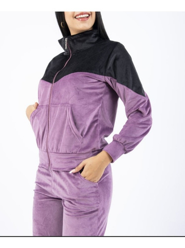 Conjunto Deportivo Para Damas De Terciopelo Algodón