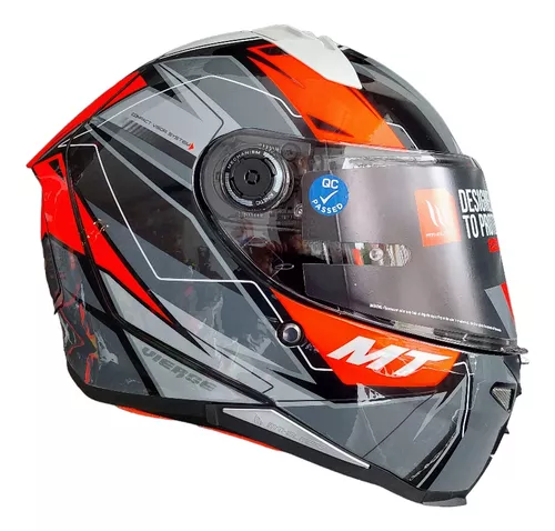 Casco Moto Integral Mac Speed Negro Mate Devotobikes Ls2 Ofi