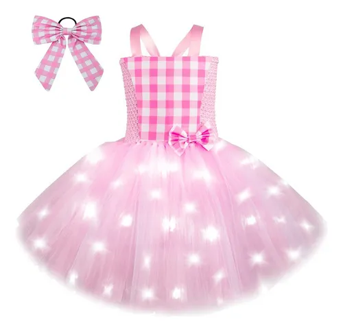 comprar Traje Meninas Dança Barbie Ballet Tutus Led Vestido