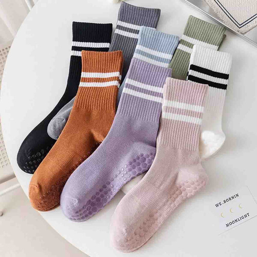 A Calcetines Medias Antideslizantes Señoras, 8 Unidades