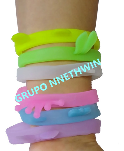 Set Con 6 Pulseras Elásticas Para Niños Mayores De 6 Años