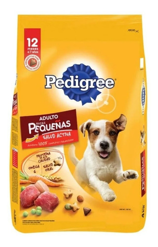 Alimento Para Perro Pedigree Razas Pequeñas 10 Kg Msi Em