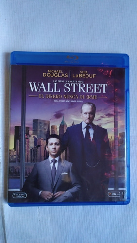 Wall Street El Dinero Nunca Duerme Película Blu-ray Original