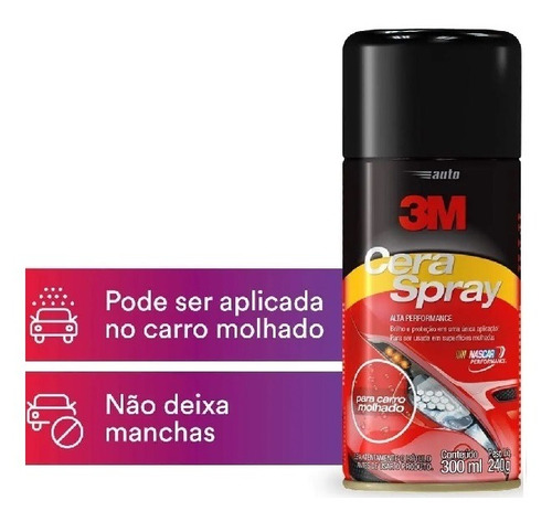 Cera Automotiva Protetora 300ml 3m