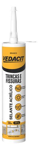 Selante Acrilico Para Trincas  550g Vedacit