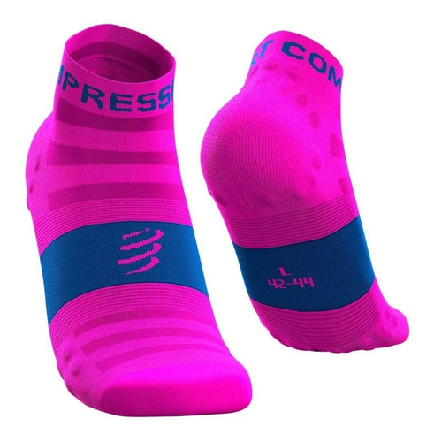 Calcetín Compressport Run Lo V3 Ultralight Fluo