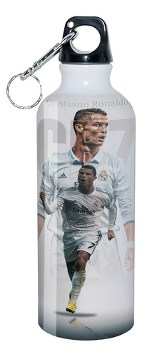 Botella Deportiva Cr7 Cristiano Ronaldo 750 Ml Printconttent Agua