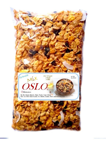 Granola Mix Frutos Secos Oslo - Empaque X Libra