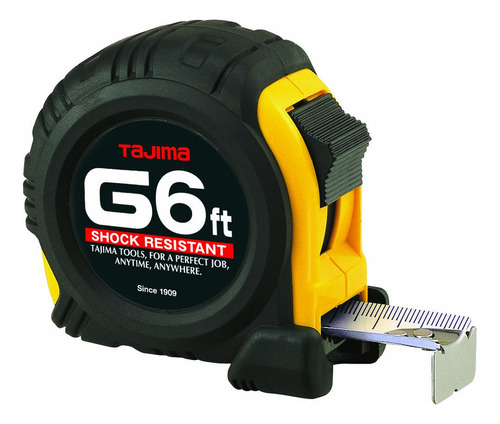 Tajima G-6bw - Cinta Metrica (0.7 X 0.5 in, Carcasa Resisten