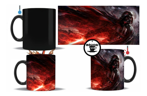 Imagen 1 de 1 de Taza Magica Darth Vader Star Wars