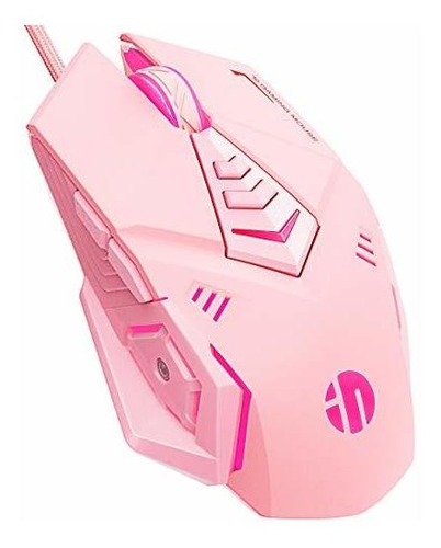 Pw5 Wired Gaming Mouse, 7 Programmable Buttons, Silent