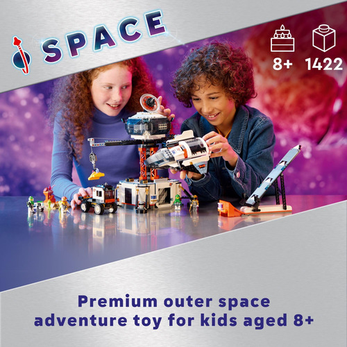 Kit De Construcción Lego City Space Base Rocket Launchpad 60