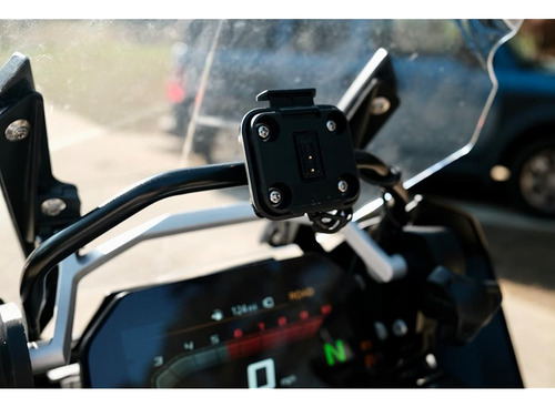 Soporte Gps De Aluminio Para Motocicletas, Compatible Con Am
