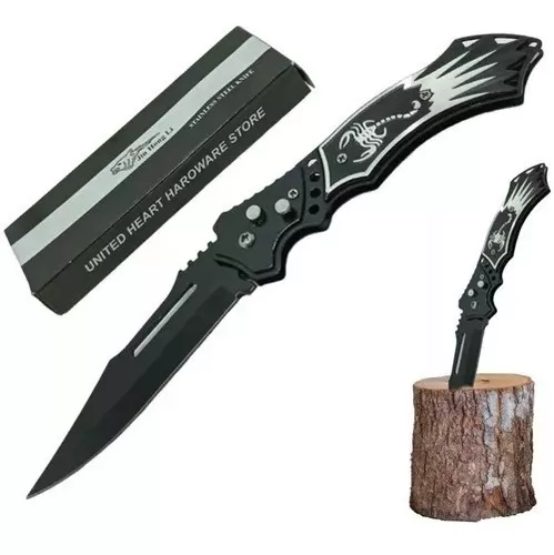 Navaja Tactica Tac Force Nf5798 Militar Asistida Cachas G10