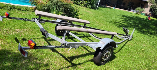 Semirrígido Bim 4.50 Con Yamaha 50 4t Y Tráiler Mac Trail.