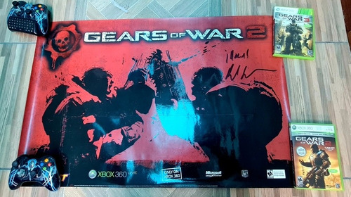 Pack5juegos Xbox360/one Gears Of War + Autógrafo'rodferguson (Usado)