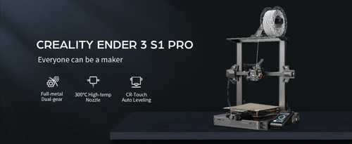 Impresora 3d Oficial Creality Ender 3 S1 Pro Nivelacion Auto