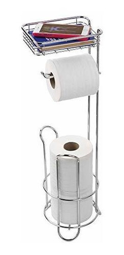 Imagen 1 de 8 de Interdesign Classico Dispensador Y Soporte De Papel Higiénic