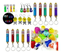 Comprar 12 Llaveros Luminosos  Mas 12 Punteros  Laser Juguete Piñata