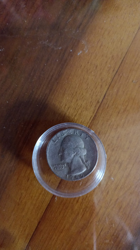 Moneda De Colección De Quater Dólar 1965 (Usado)