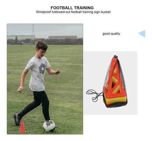 10 Unidades Con Forma De Cono De Fútbol, Barriles Para Entre