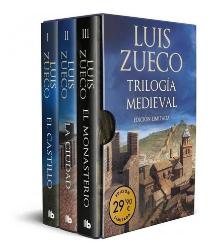 Libro: Estuche Trilogía Medieval. Zueco, Luis. B De Bolsillo