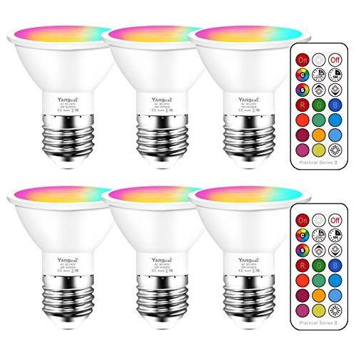 Bombilla Led Rgb Que Cambia De Color Mando Distancia Eq...