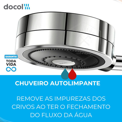 Ducha Chuveiro Technoshower Docol Aquecimento Solar/gás