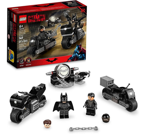 Bloques Lego Dc Batman Y Selina Persecución En Moto Febo