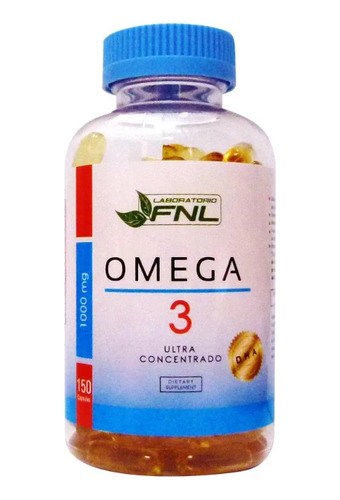 Omega 3 1000 Mg Fnl 150 Cápsulas