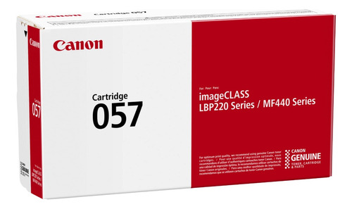 Toner Canon 057.  Para Ic Lpb220/230/ Mf440/450 Series