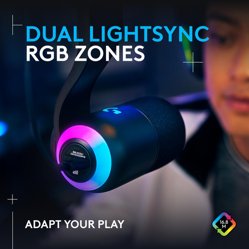 Logitech G Yeti Gx Dynamic Rgb Gaming Microphone, Podcast Co