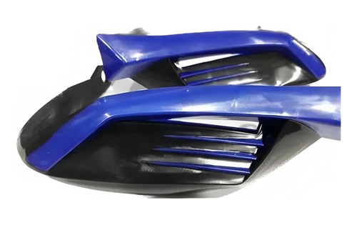  Cubre Manos Cbx 250 Ybr 250  Moto Cross Azul No Circuit 