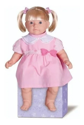 Imagem 2 de 5 de Boneca Dolls Linda Fala 105 Frases Acessórios Menina Miketa