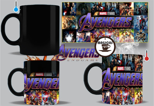 Imagen 4 de 5 de Taza Magica Avengers Endgame