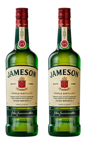 Combo Whiskey Jameson Irlandés 700ml X2