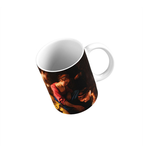 Taza Diana Y Sus Compañeras - Johannes Vermeer