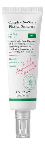 Axis-y Complete No-stress Physical Sunscreen 50ml- Protector