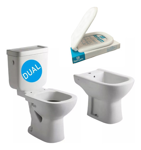 Inodoro Ferrum Deposito Bidet  Tapa Original Bari