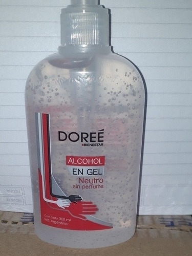 Alcohol En Gel X300 Doree !!x 10 Unidades!!
