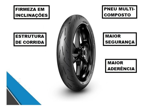 Pneu Pirelli 120/70-17 Rosso Corsa 2 Kawasaki Ninja 1000