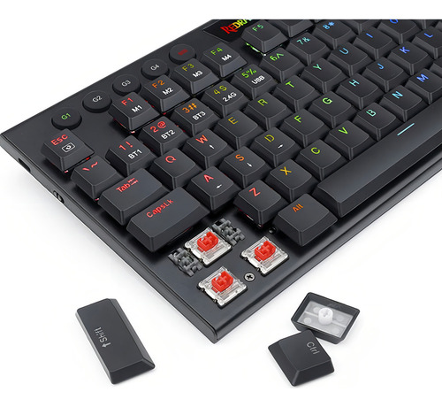 Teclado Inalambrico Redragon Horus Tkl Switch Red Español