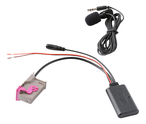 2 Adaptador De Áudio Bluetooth Para Carro 32 Com Microfone